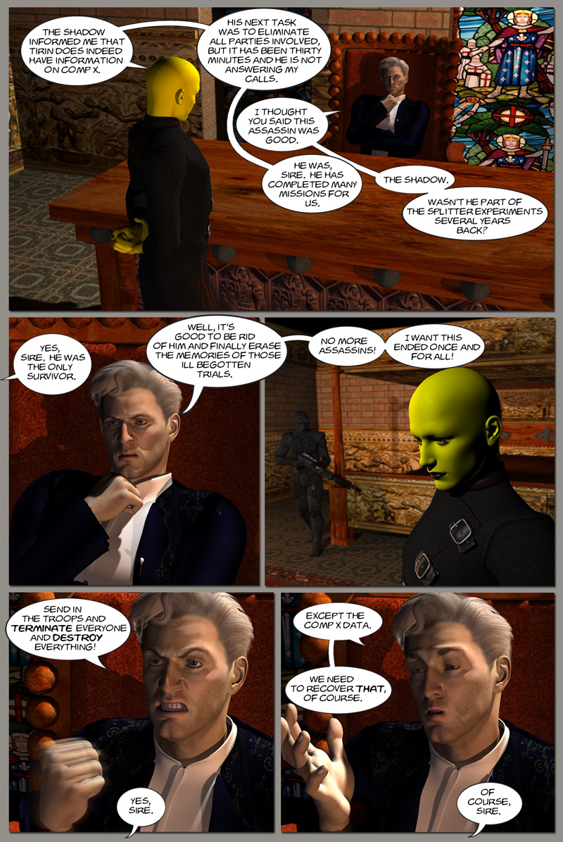 Chapter 6, page 31 – Emperor’s orders to terminate all involved