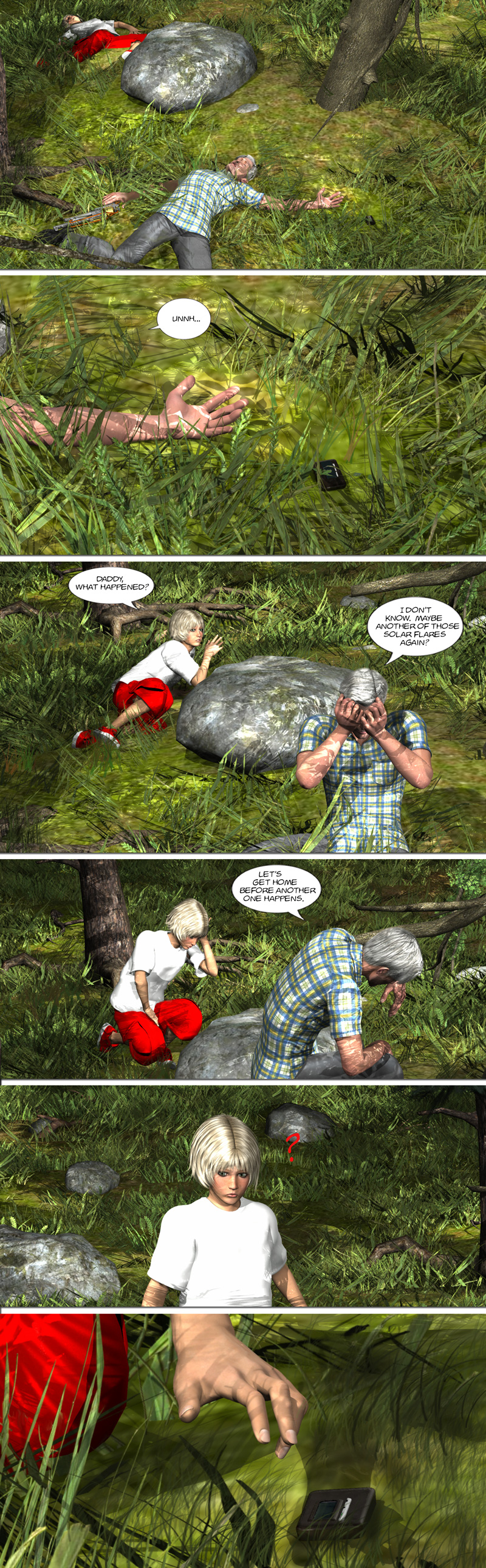 Chapter 10, page 27 – Little Tirin finds something interesting