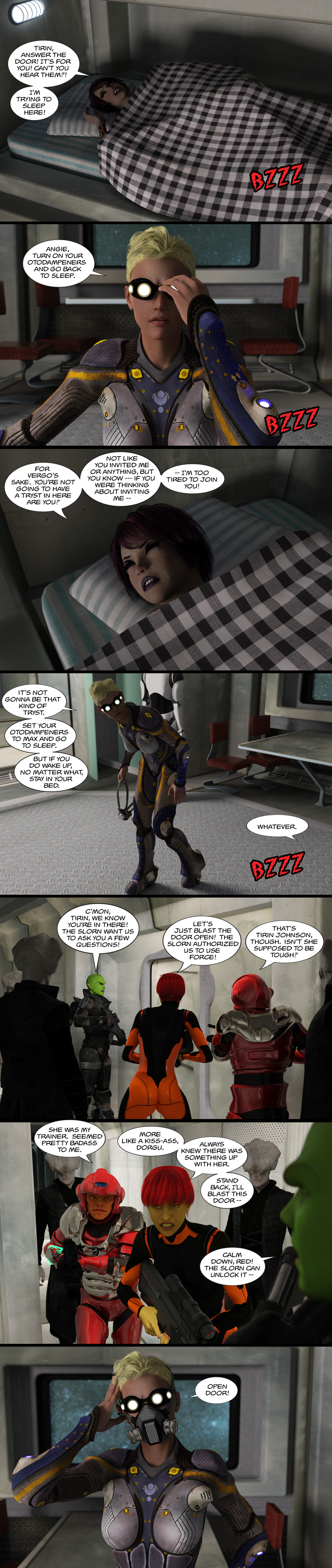 Chapter 13, page 27 – Knock! Knock! Where is Abby?!
