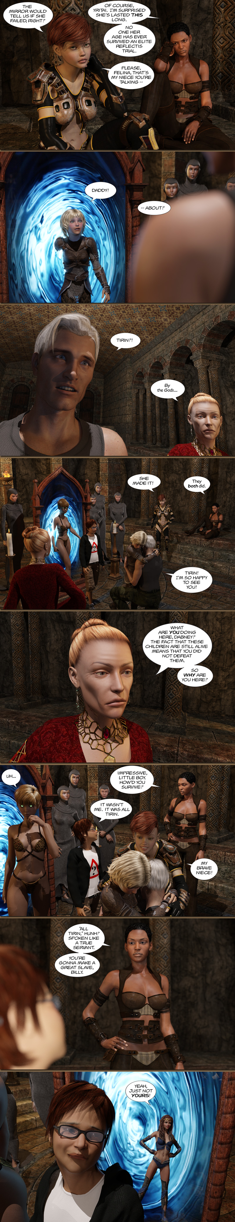 Chapter 14, page 20 – Back to Saronia